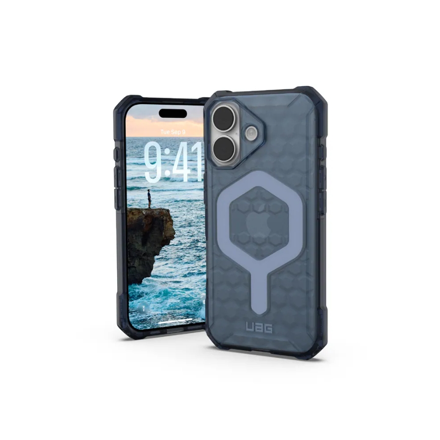 【UAG】iPhone 17全系列 磁吸耐衝擊輕量保護殼-透藍
