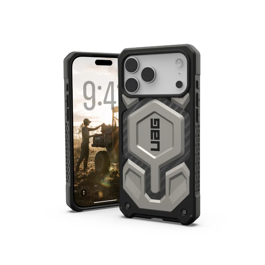 【UAG】iPhone 17系列 磁吸頂級耐衝擊保護殼-鈦金