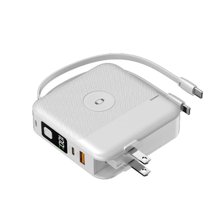 Oweida 七合一AI智能無線充磁吸行動電源(1000mAh)