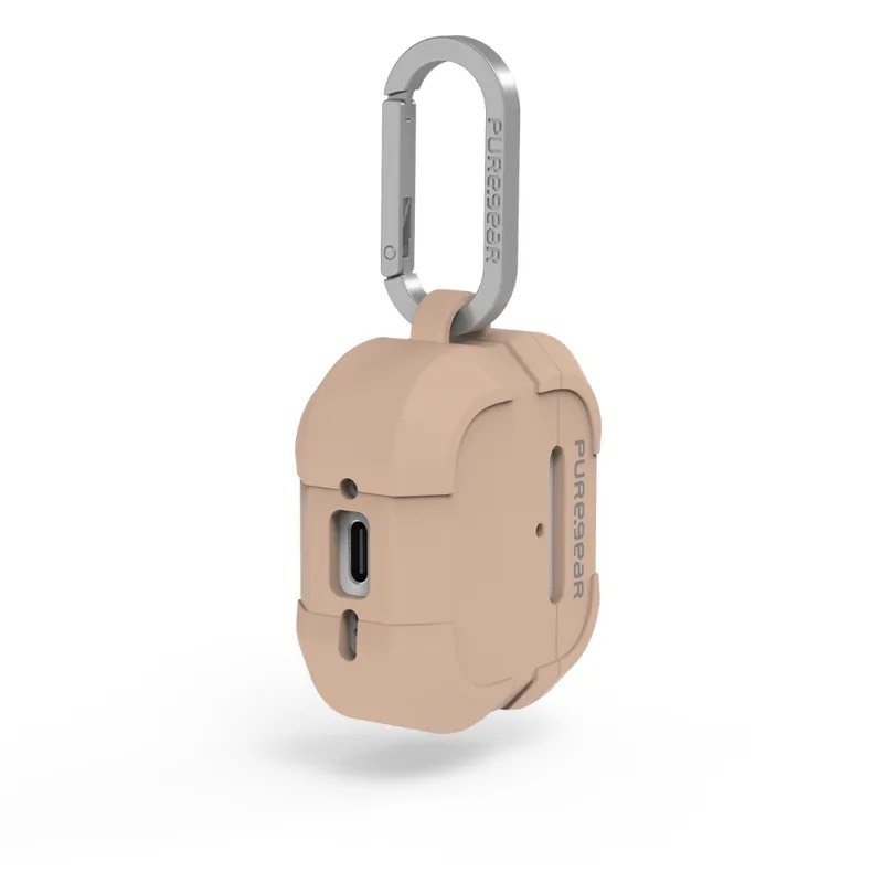 普格爾-AirPods4 坦克軍規耳機套 -可可