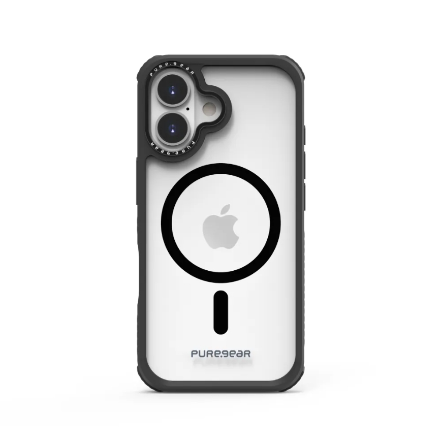 普格爾 iPhone 17全系列 坦克透明防摔手機殼MagSafe / 時尚黑