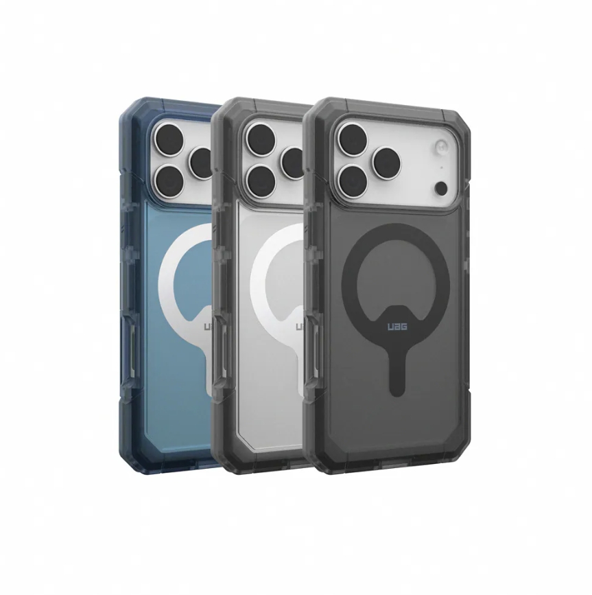 【UAG】iPhone 17系列 磁吸耐衝擊雙件式保護殼-透藍