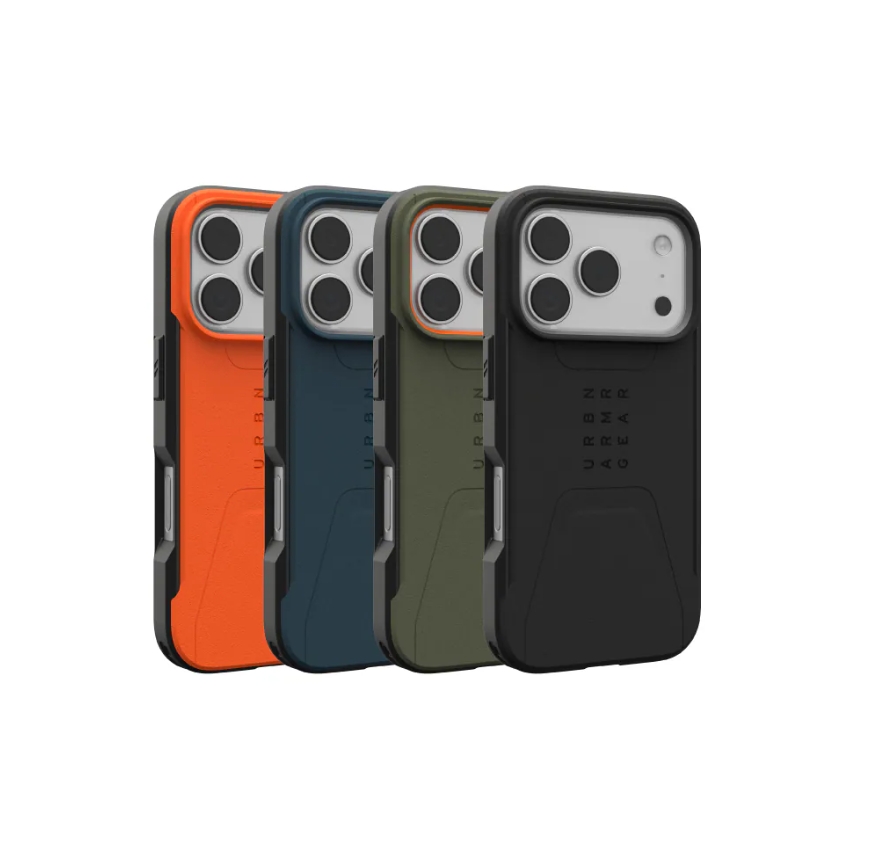 【UAG】iPhone 17系列 磁吸耐衝擊簡約保護殼-橘
