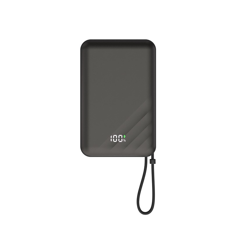 VIONTA GQ2 Qi2 自帶線雙接頭行動電源 (標示Wh/3C認證/可上飛機)  