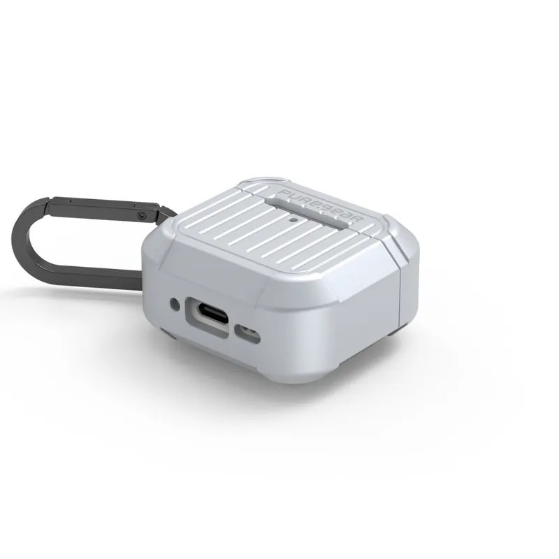 普格爾-AIRPODS4行李箱造型耳機套-銀