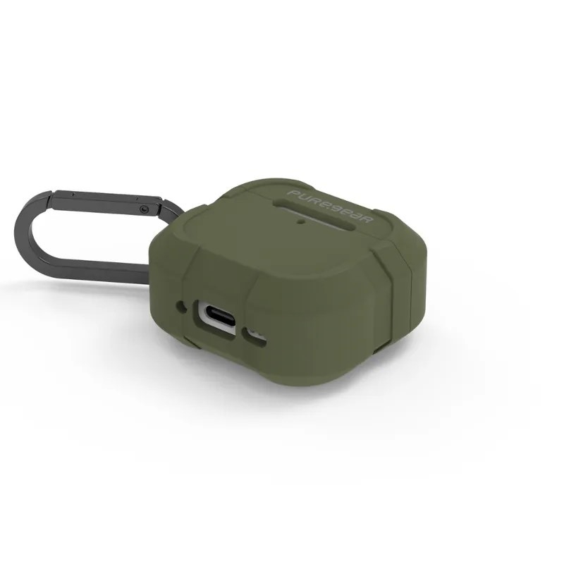 普格爾-AirPods4 坦克軍規耳機套 -軍綠