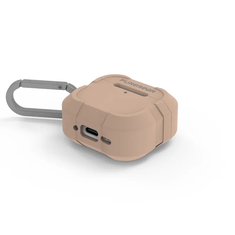 普格爾-AirPods4 坦克軍規耳機套 -可可