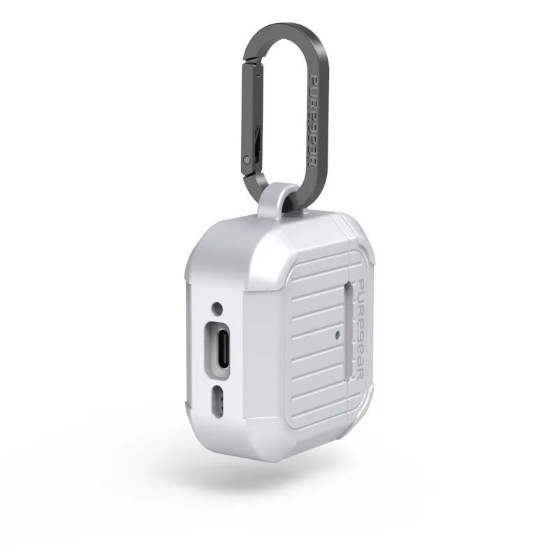 普格爾-AIRPODS4行李箱造型耳機套-銀