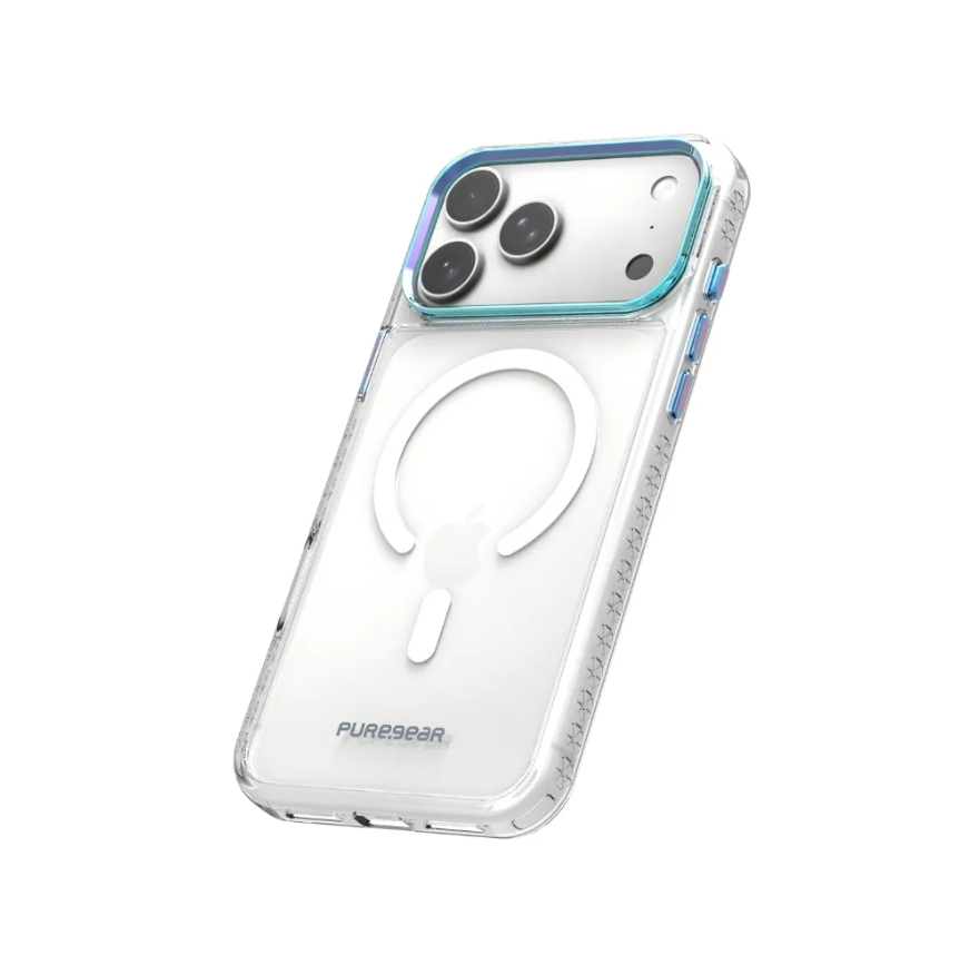 普格爾 iPhone 17全系列 冰鑽減壓防摔保護殼Magsafe / 彩鈦