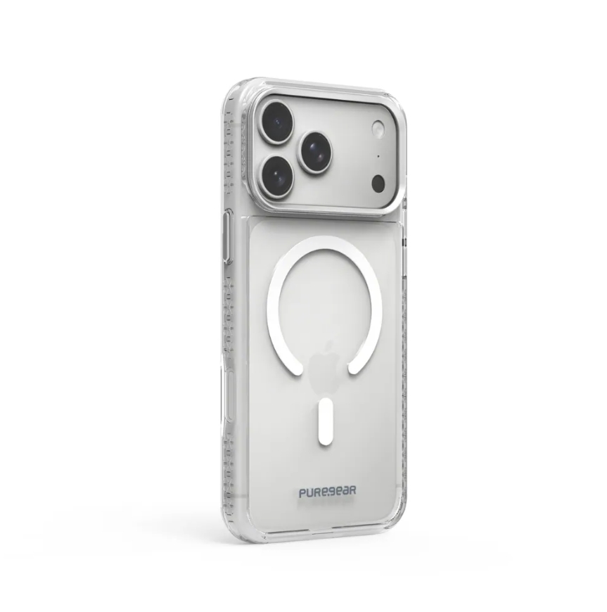 普格爾 iPhone 17全系列 冰鑽減壓防摔保護殼Magsafe / 閃銀