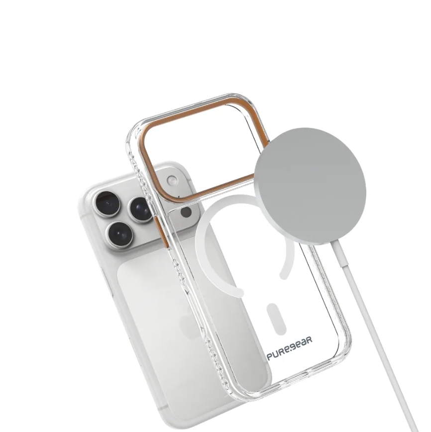 普格爾 iPhone 17全系列 冰鑽減壓防摔保護殼Magsafe / 酷橘