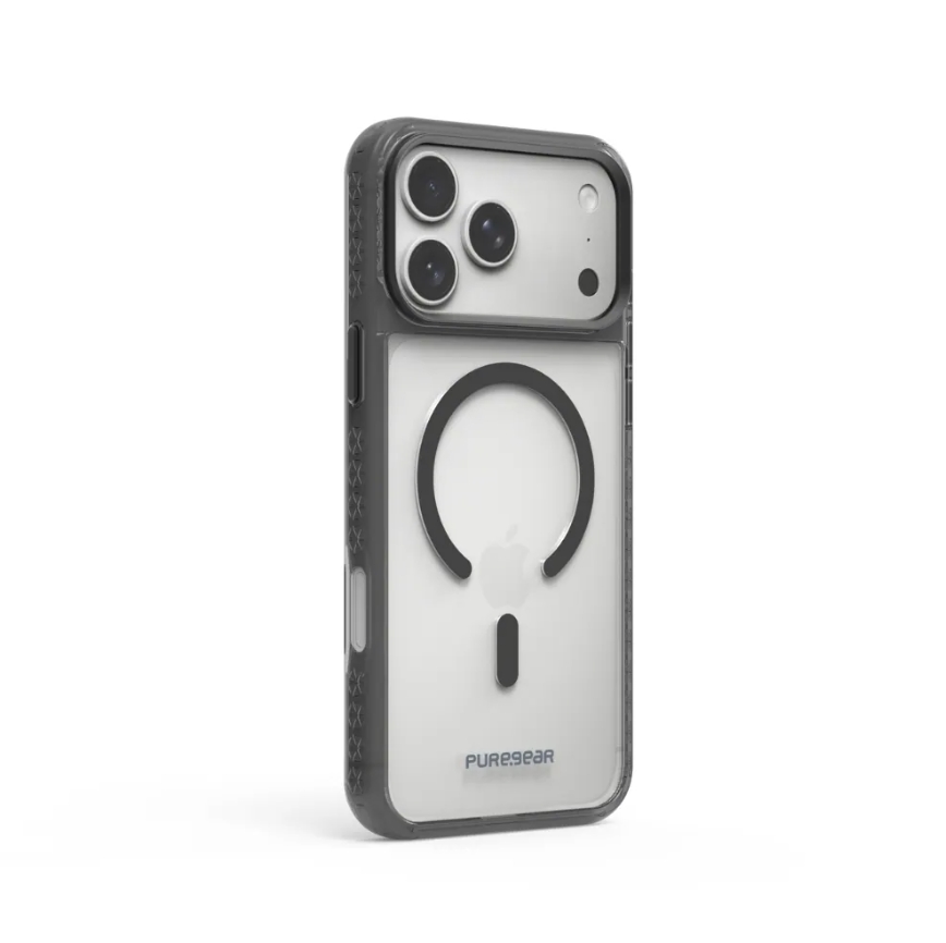 普格爾 iPhone 17全系列 冰鑽減壓防摔保護殼Magsafe / 閃黑