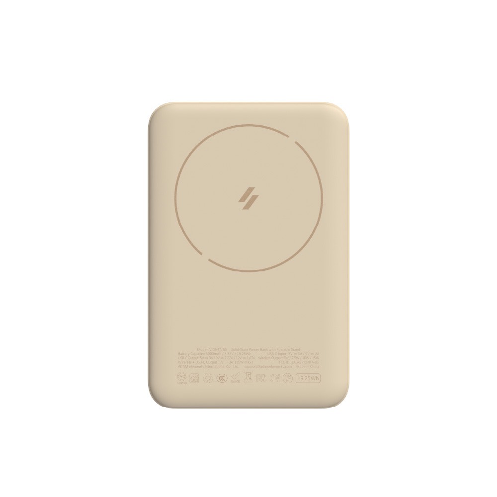 VIONTA B5 磁吸旋轉支架行動電源 (標示Wh/3C認證/可上飛機)  